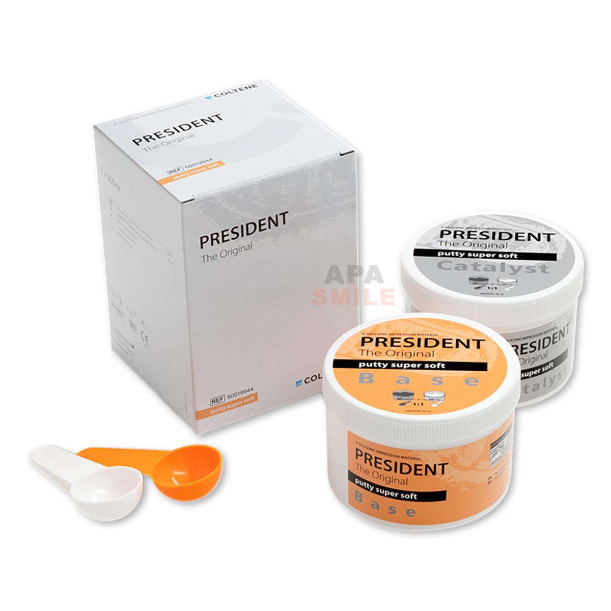 ماده قالبگیری سیلیکونی پرزیدنت اوریجینال پوتی سوپر سافت - A Silicone President the Original putty super soft