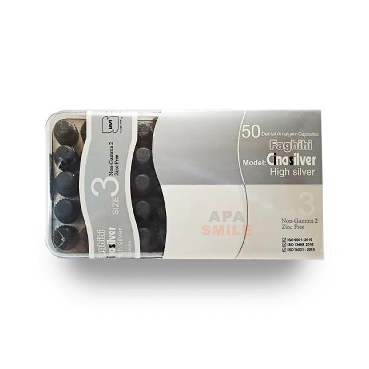  آمالگام (آمالکپ) کپسولی سیناسیلور - CinaSilver/ Dental capsular amalgam