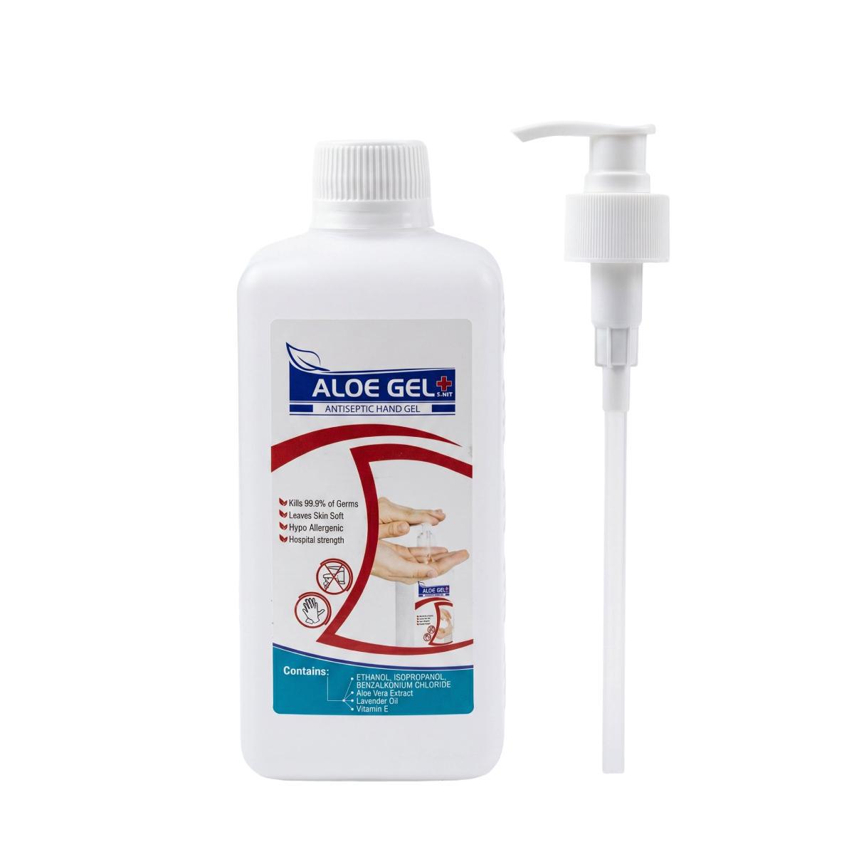 محلول ضدعفونی دست آلئوژل 500 میلی لیتری - Aleogel hand disinfectant 500 ml